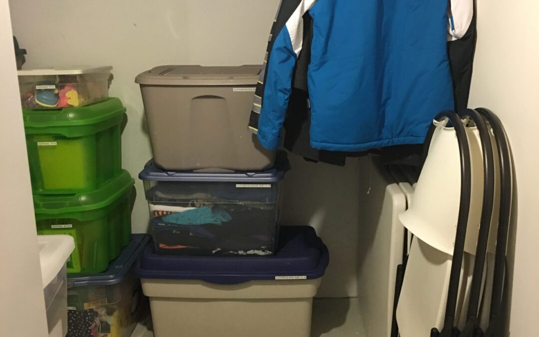 Organizing a storage room – successfully!